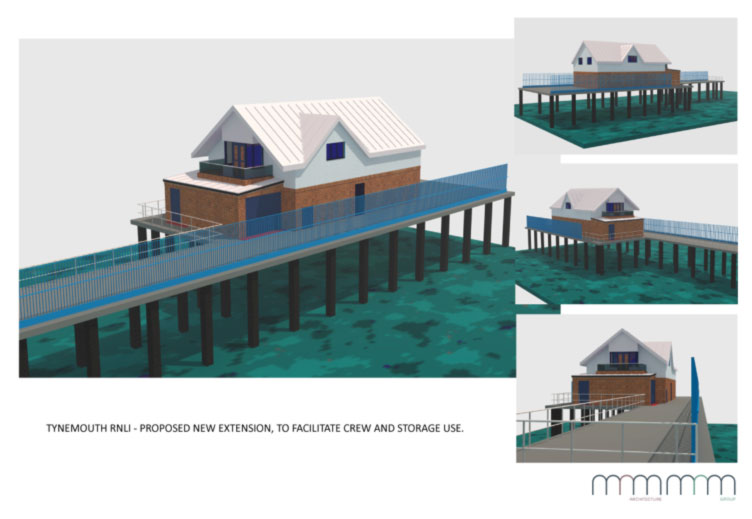 Tynemouth RNLI proposed designs
